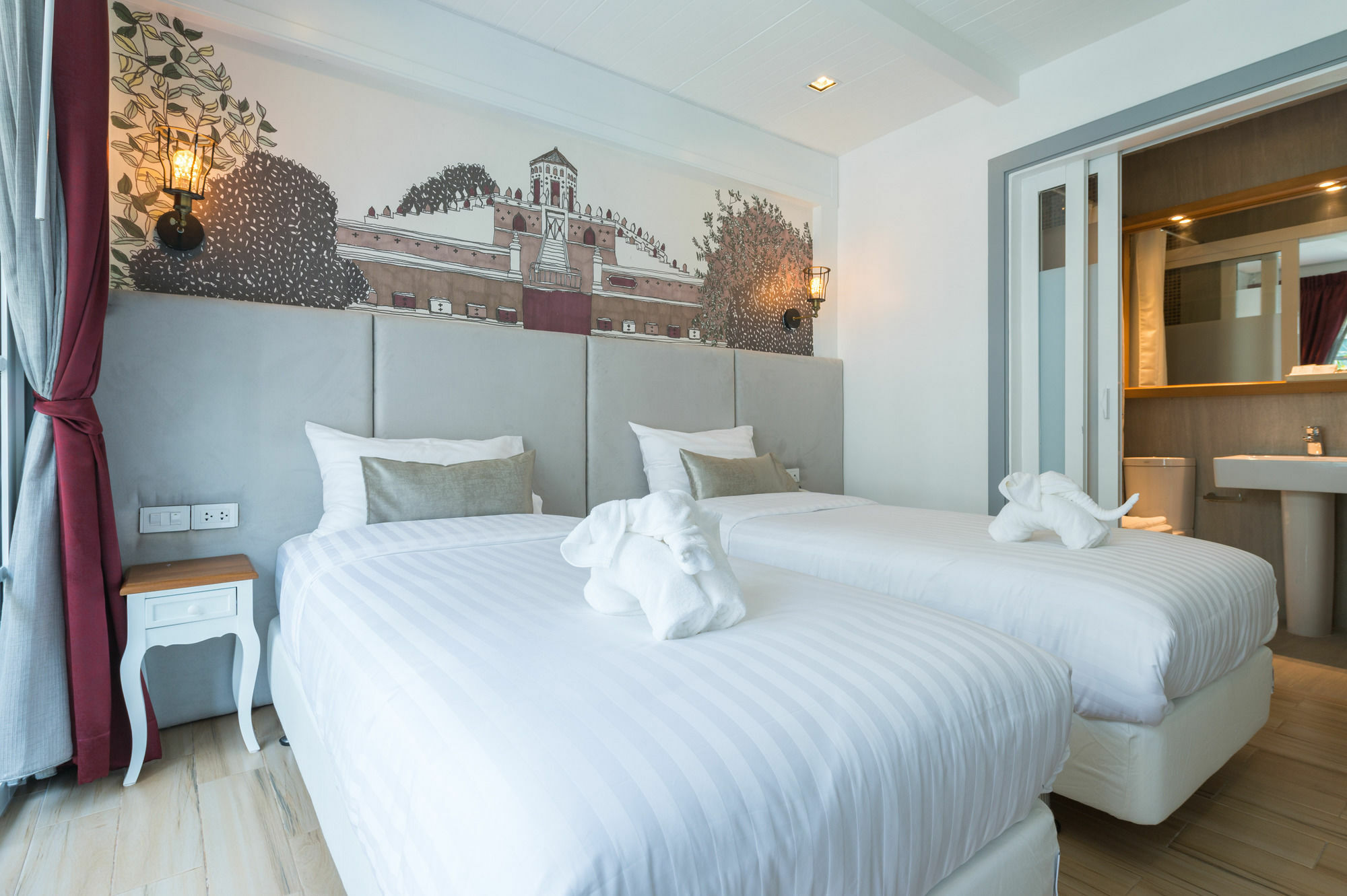 White Ivory Bed And Breakfast Bangkok Exteriör bild